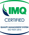 logo certificazione 9001 imq